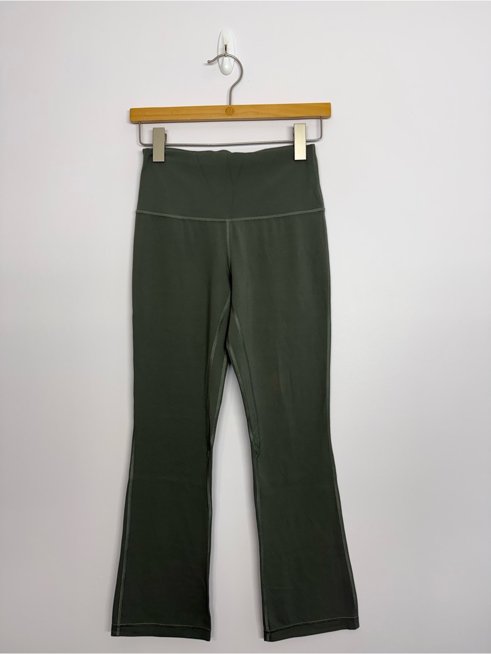 Lululemon Align High-Rise Mini-Flared Pant 27.5" Grey Sage Size 6